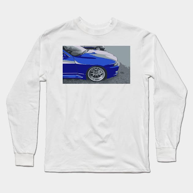 Skyline Long Sleeve T-Shirt by 5thmonkey